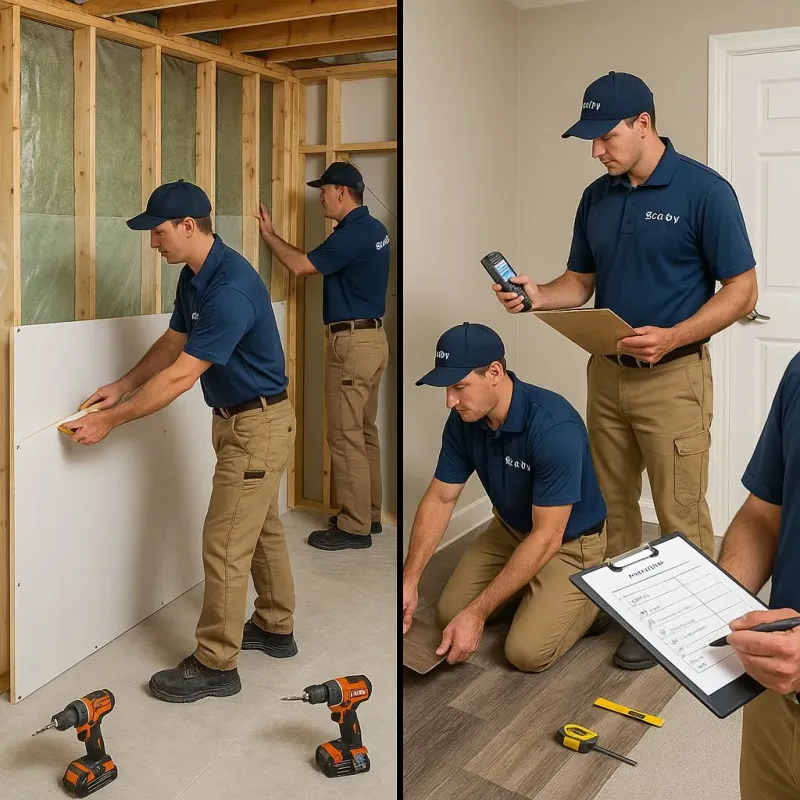 Repairs and Reconstruction process in Wellington, CO